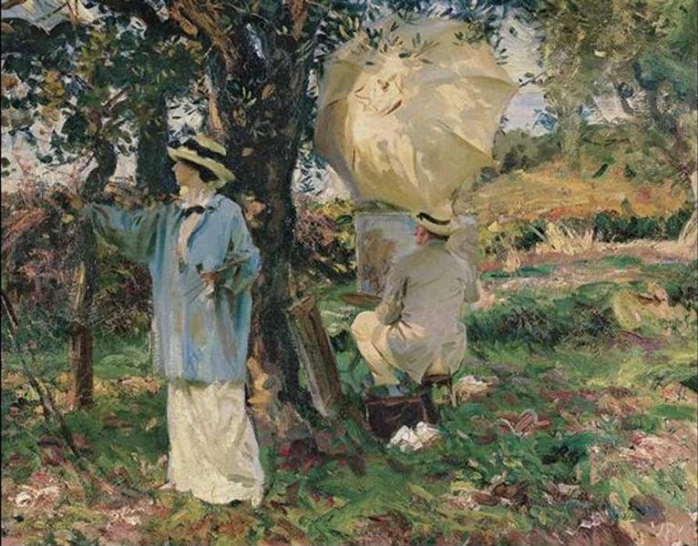 John Singer Sargent The Sketchers